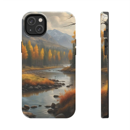Autumn Aspens Tough Phone Cases – Durable Covers for Outdoor Lovers Perfect Gift for Adventurers Nature Enthusiasts