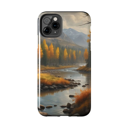 Autumn Aspens Tough Phone Cases – Durable Covers for Outdoor Lovers Perfect Gift for Adventurers Nature Enthusiasts