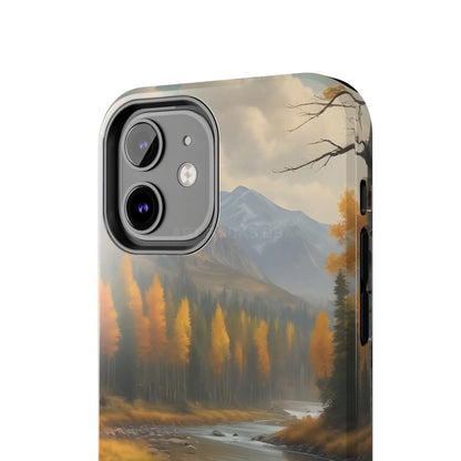 Autumn Aspens Tough Phone Cases – Durable Covers for Outdoor Lovers Perfect Gift for Adventurers Nature Enthusiasts