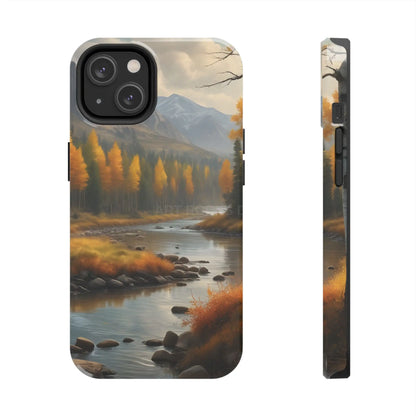 Autumn Aspens Tough Phone Cases – Durable Covers for Outdoor Lovers Perfect Gift for Adventurers Nature Enthusiasts