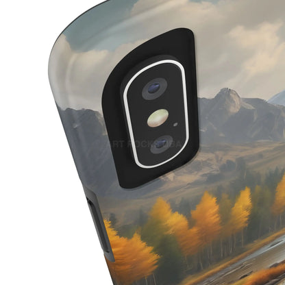 Autumn Aspens Tough Phone Cases – Durable Covers for Outdoor Lovers Perfect Gift for Adventurers Nature Enthusiasts