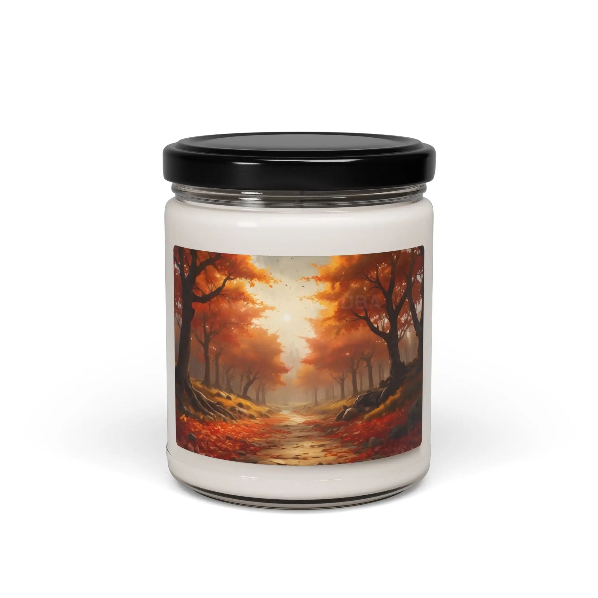 Autumn Forest Scented Soy Candle Cozy Home Decor Aromatherapy Gift Fall Candles Relaxation Seasonal Fragrance - Home