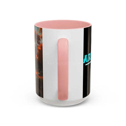 Autumn River Landscape Accent Coffee Mug – Scenic Fall Cabin Decor (11/15oz) - Mug