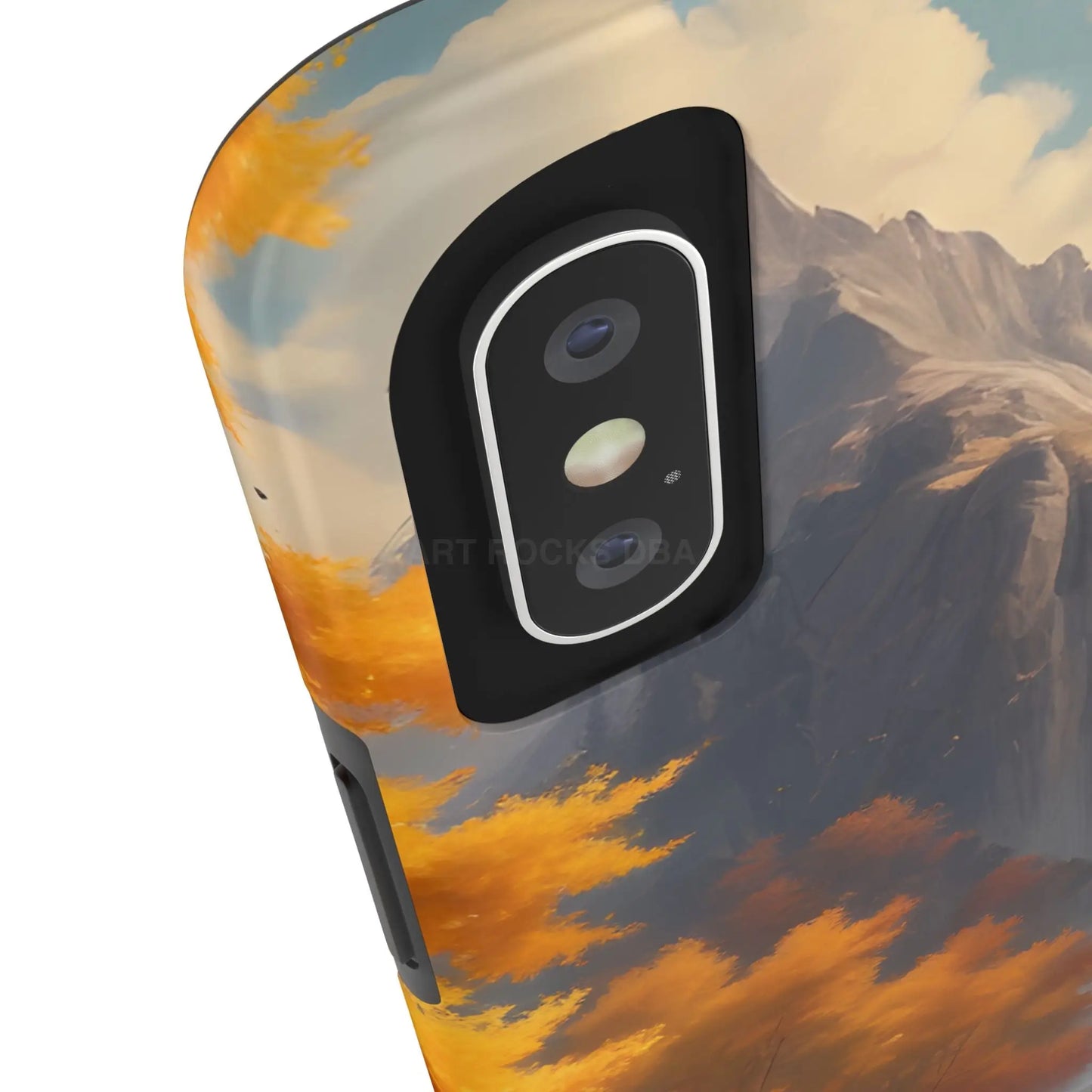 Autumn Waterfall Phone Cases Tough Phone Cover for Nature Lovers Fall Aesthetic Accessories Durable Protection Perfect