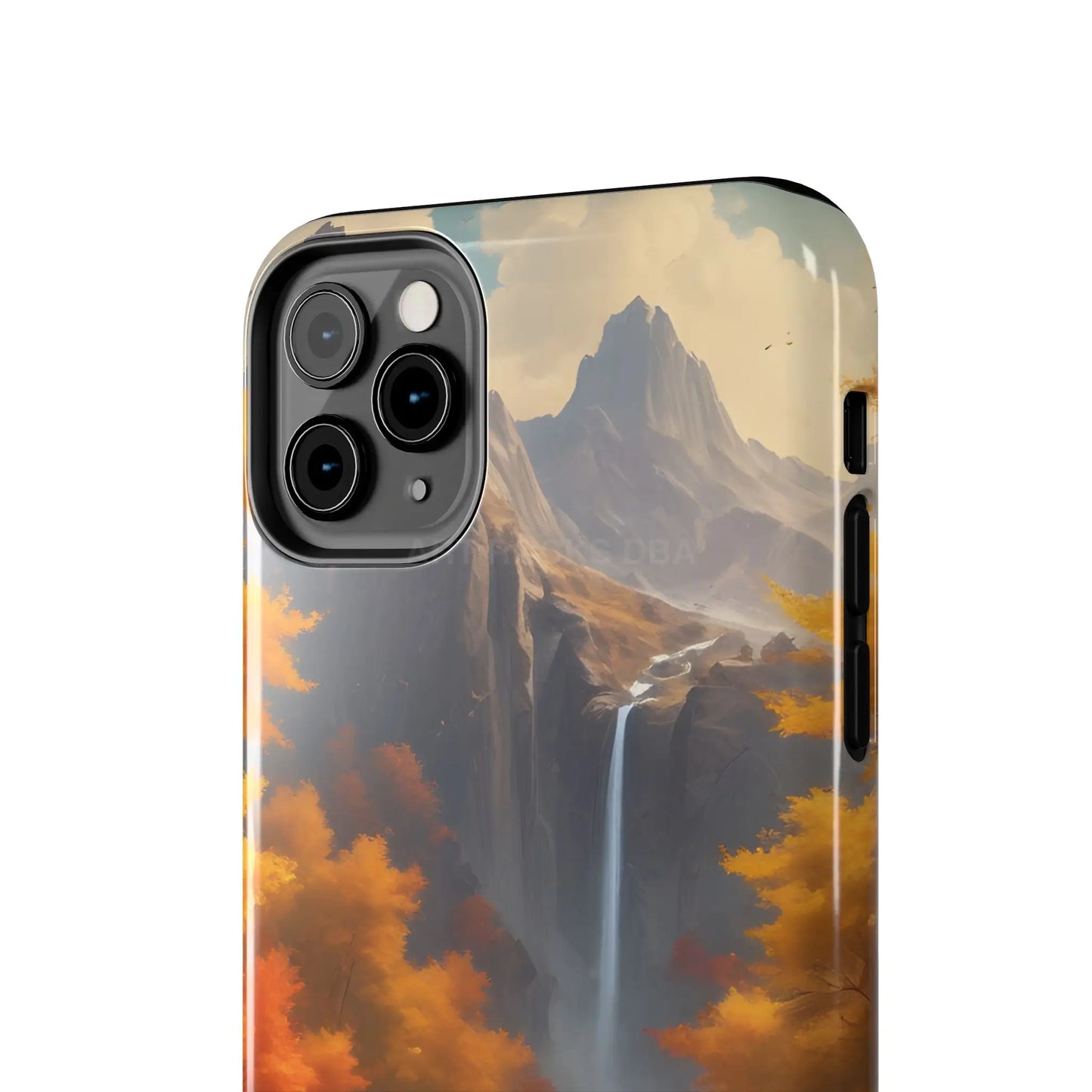 Autumn Waterfall Phone Cases Tough Phone Cover for Nature Lovers Fall Aesthetic Accessories Durable Protection Perfect