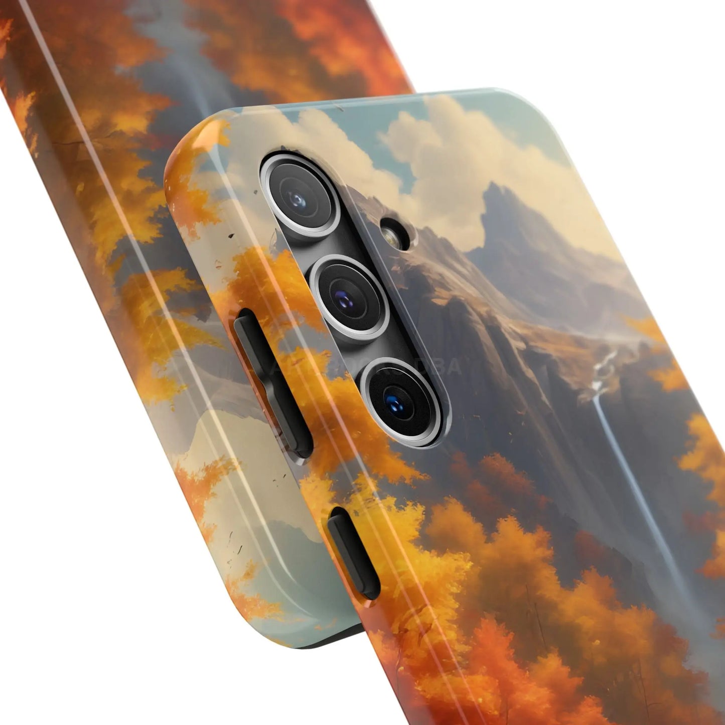 Autumn Waterfall Phone Cases Tough Phone Cover for Nature Lovers Fall Aesthetic Accessories Durable Protection Perfect