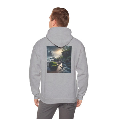 Beach Hoodie - Unisex Sweatshirt Artistic Apparel Gifts for Artists Nature Hoodie Cozy Sweatshirt Gift for Art Lovers