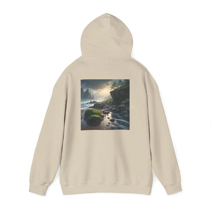 Beach Hoodie - Unisex Sweatshirt Artistic Apparel Gifts for Artists Nature Hoodie Cozy Sweatshirt Gift for Art Lovers