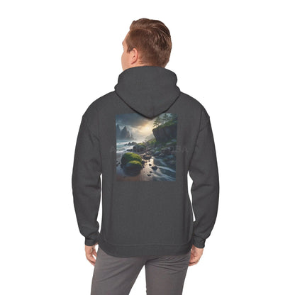 Beach Hoodie - Unisex Sweatshirt Artistic Apparel Gifts for Artists Nature Hoodie Cozy Sweatshirt Gift for Art Lovers