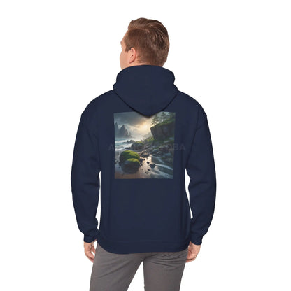 Beach Hoodie - Unisex Sweatshirt Artistic Apparel Gifts for Artists Nature Hoodie Cozy Sweatshirt Gift for Art Lovers