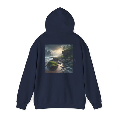 Beach Hoodie - Unisex Sweatshirt Artistic Apparel Gifts for Artists Nature Hoodie Cozy Sweatshirt Gift for Art Lovers