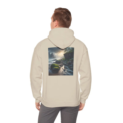 Beach Hoodie - Unisex Sweatshirt Artistic Apparel Gifts for Artists Nature Hoodie Cozy Sweatshirt Gift for Art Lovers