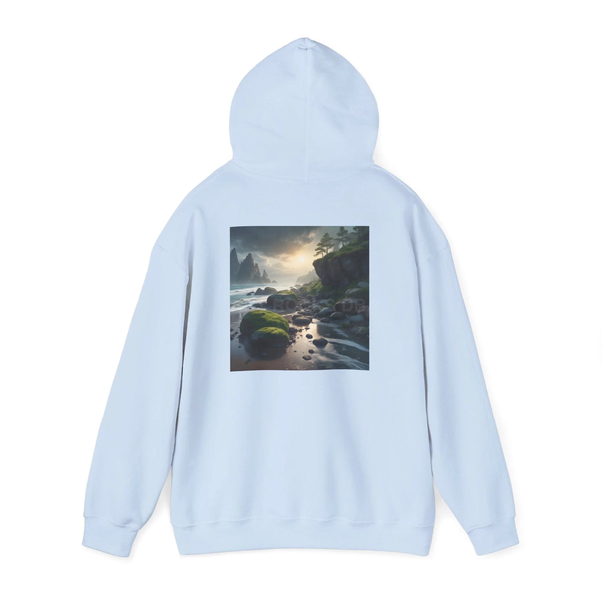 Beach Hoodie - Unisex Sweatshirt Artistic Apparel Gifts for Artists Nature Hoodie Cozy Sweatshirt Gift for Art Lovers