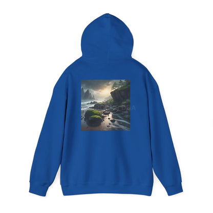 Beach Hoodie - Unisex Sweatshirt Artistic Apparel Gifts for Artists Nature Hoodie Cozy Sweatshirt Gift for Art Lovers