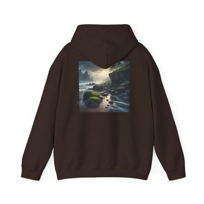 Beach Hoodie - Unisex Sweatshirt Artistic Apparel Gifts for Artists Nature Hoodie Cozy Sweatshirt Gift for Art Lovers