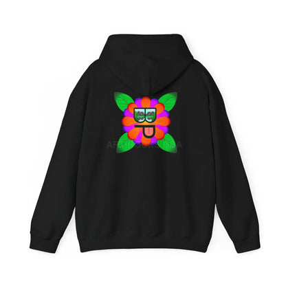 Blooming Paradise Flower Power Unisex Hoodie Creative Gift for Artists Fun Casual Wear Ideal for Art Lovers Unique