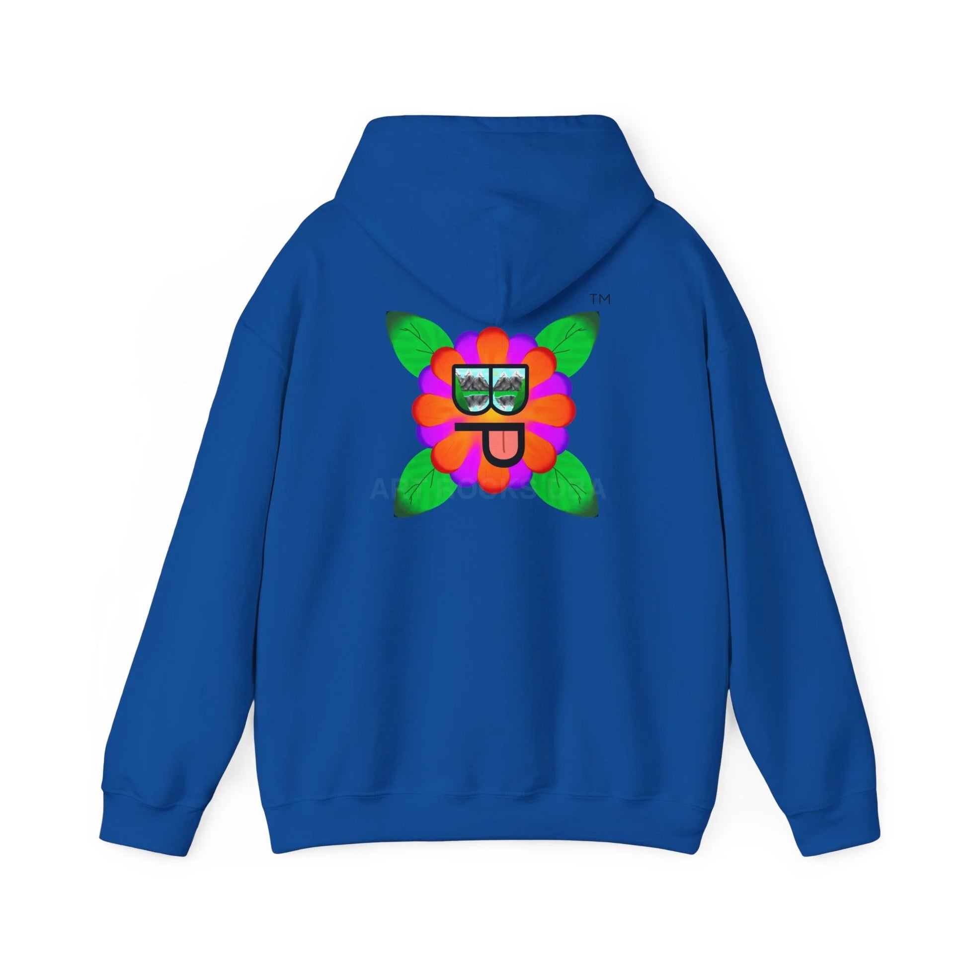 Blooming Paradise Flower Power Unisex Hoodie Creative Gift for Artists Fun Casual Wear Ideal for Art Lovers Unique