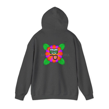 Blooming Paradise Flower Power Unisex Hoodie Creative Gift for Artists Fun Casual Wear Ideal for Art Lovers Unique