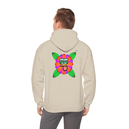 Blooming Paradise Flower Power Unisex Hoodie Creative Gift for Artists Fun Casual Wear Ideal for Art Lovers Unique