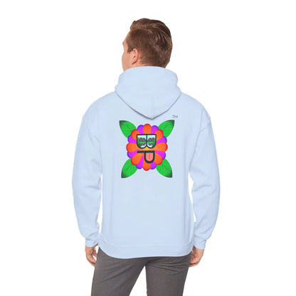 Blooming Paradise Flower Power Unisex Hoodie Creative Gift for Artists Fun Casual Wear Ideal for Art Lovers Unique