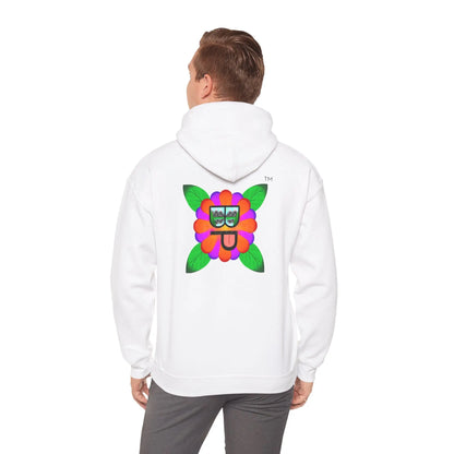 Blooming Paradise Flower Power Unisex Hoodie Creative Gift for Artists Fun Casual Wear Ideal for Art Lovers Unique