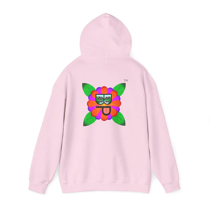 Blooming Paradise Flower Power Unisex Hoodie Creative Gift for Artists Fun Casual Wear Ideal for Art Lovers Unique