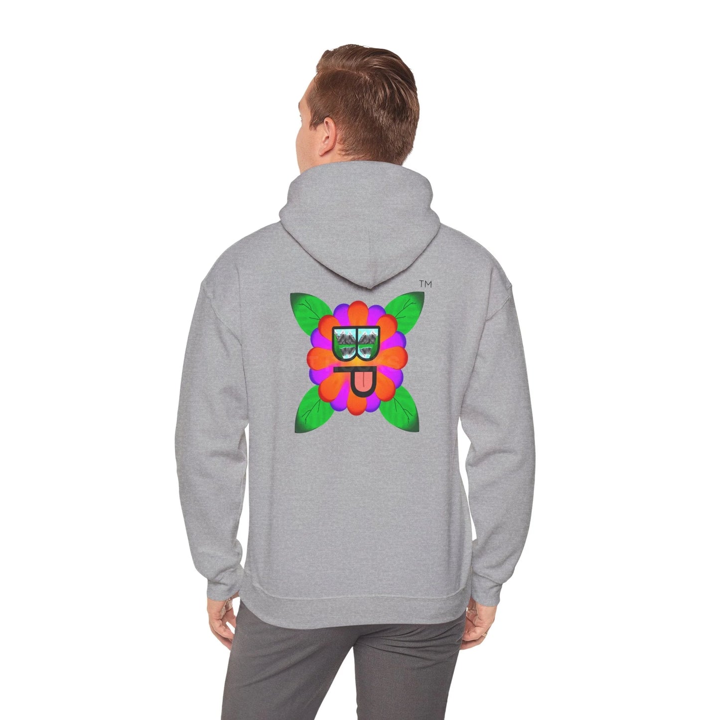 Blooming Paradise Flower Power Unisex Hoodie Creative Gift for Artists Fun Casual Wear Ideal for Art Lovers Unique