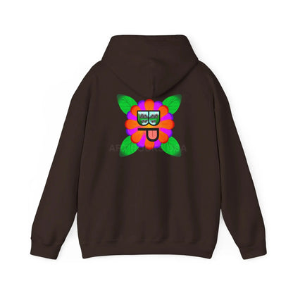 Blooming Paradise Flower Power Unisex Hoodie Creative Gift for Artists Fun Casual Wear Ideal for Art Lovers Unique