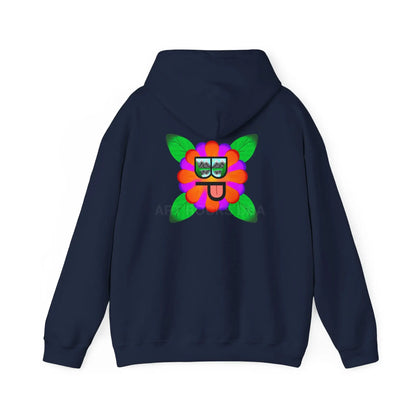 Blooming Paradise Flower Power Unisex Hoodie Creative Gift for Artists Fun Casual Wear Ideal for Art Lovers Unique