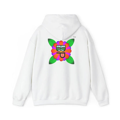 Blooming Paradise Flower Power Unisex Hoodie Creative Gift for Artists Fun Casual Wear Ideal for Art Lovers Unique