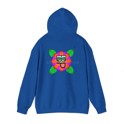 Blooming Paradise Flower Power Unisex Hoodie Creative Gift for Artists Fun Casual Wear Ideal for Art Lovers Unique