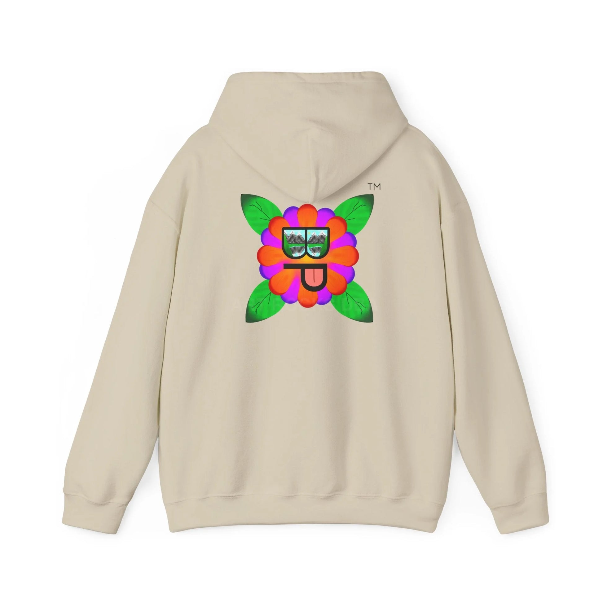 Blooming Paradise Flower Power Unisex Hoodie Creative Gift for Artists Fun Casual Wear Ideal for Art Lovers Unique