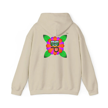 Blooming Paradise Flower Power Unisex Hoodie Creative Gift for Artists Fun Casual Wear Ideal for Art Lovers Unique