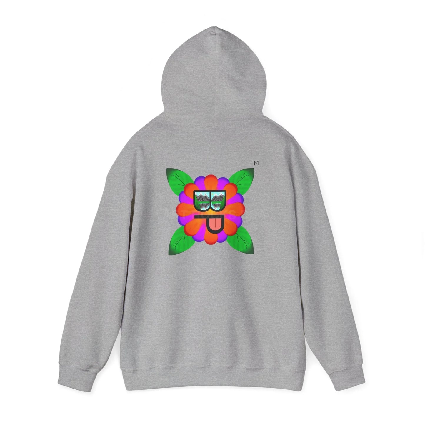 Blooming Paradise Flower Power Unisex Hoodie Creative Gift for Artists Fun Casual Wear Ideal for Art Lovers Unique