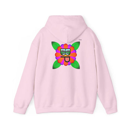 Blooming Paradise Flower Power Unisex Hoodie Creative Gift for Artists Fun Casual Wear Ideal for Art Lovers Unique