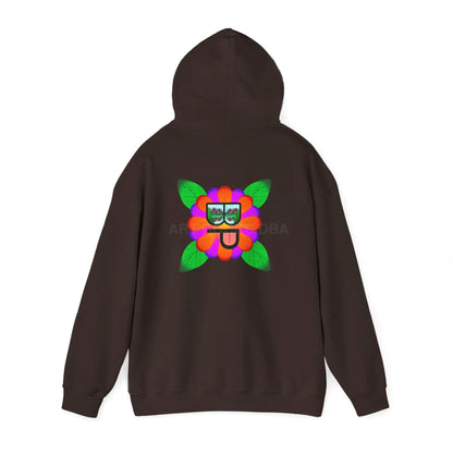 Blooming Paradise Flower Power Unisex Hoodie Creative Gift for Artists Fun Casual Wear Ideal for Art Lovers Unique
