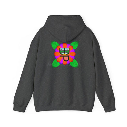 Blooming Paradise Flower Power Unisex Hoodie Creative Gift for Artists Fun Casual Wear Ideal for Art Lovers Unique