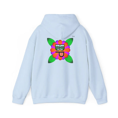 Blooming Paradise Flower Power Unisex Hoodie Creative Gift for Artists Fun Casual Wear Ideal for Art Lovers Unique