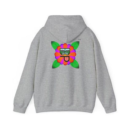 Blooming Paradise Flower Power Unisex Hoodie Creative Gift for Artists Fun Casual Wear Ideal for Art Lovers Unique
