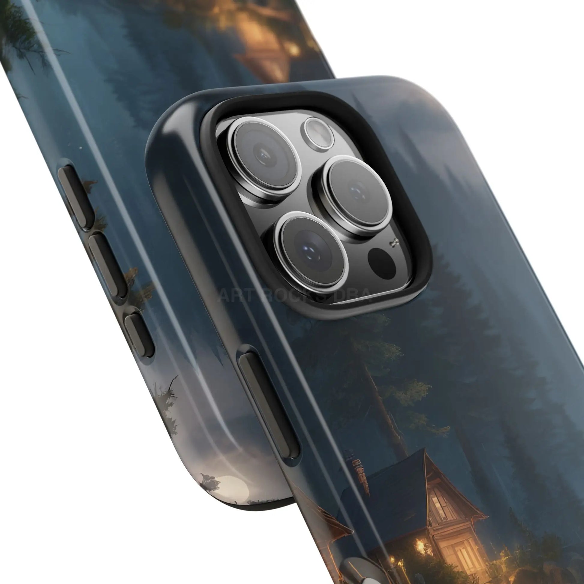 Cabin In The Woods Tough Phone Cases - Adventure Ready Gift for Hikers Forest Lovers Cozy Vibe - Phone Case