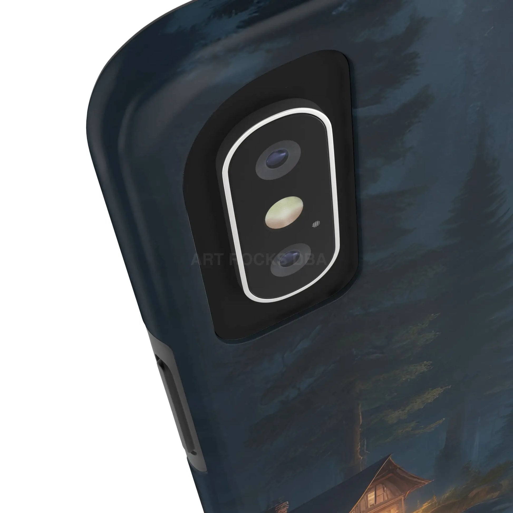 Cabin In The Woods Tough Phone Cases - Adventure Ready Gift for Hikers Forest Lovers Cozy Vibe - Phone Case