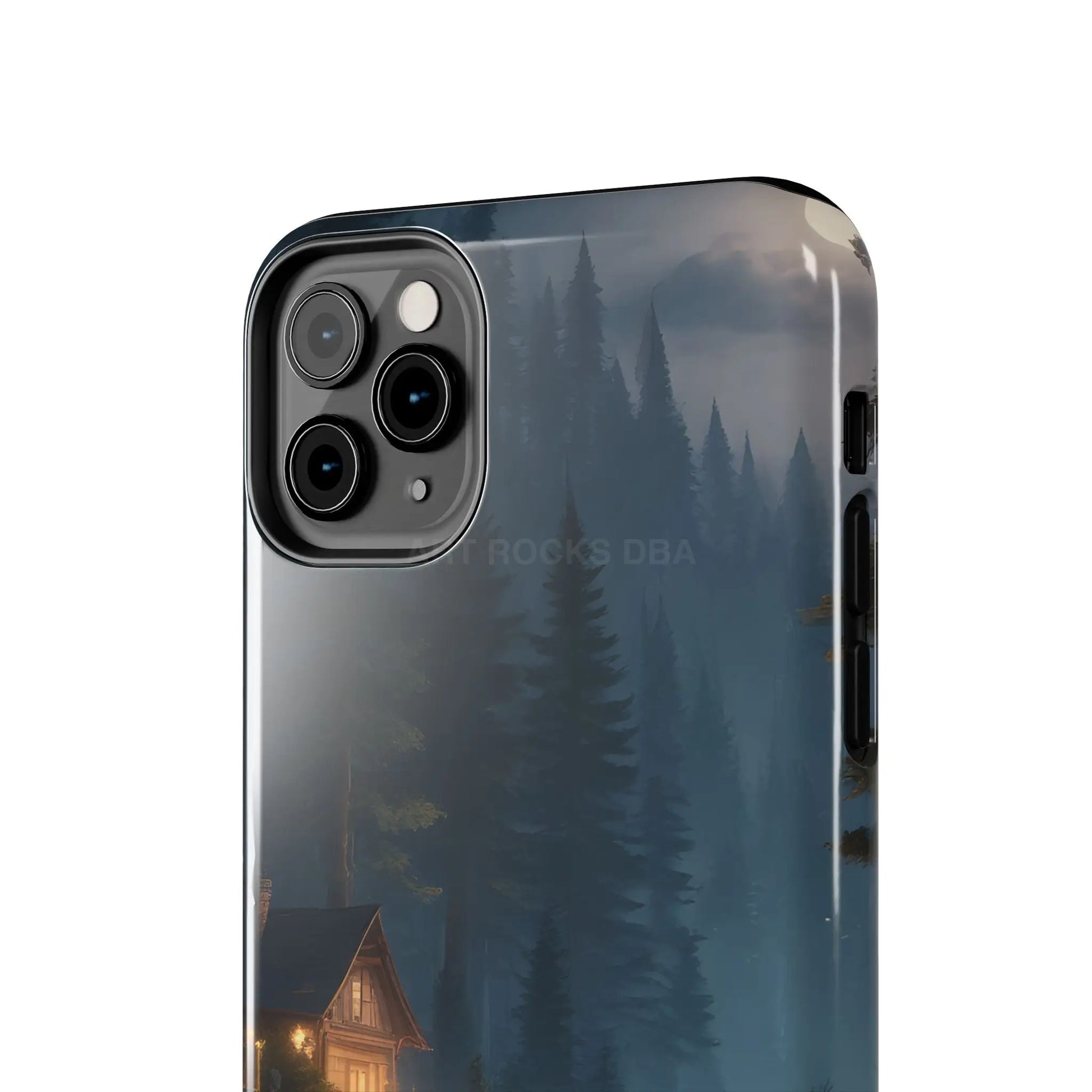 Cabin In The Woods Tough Phone Cases - Adventure Ready Gift for Hikers Forest Lovers Cozy Vibe - Phone Case