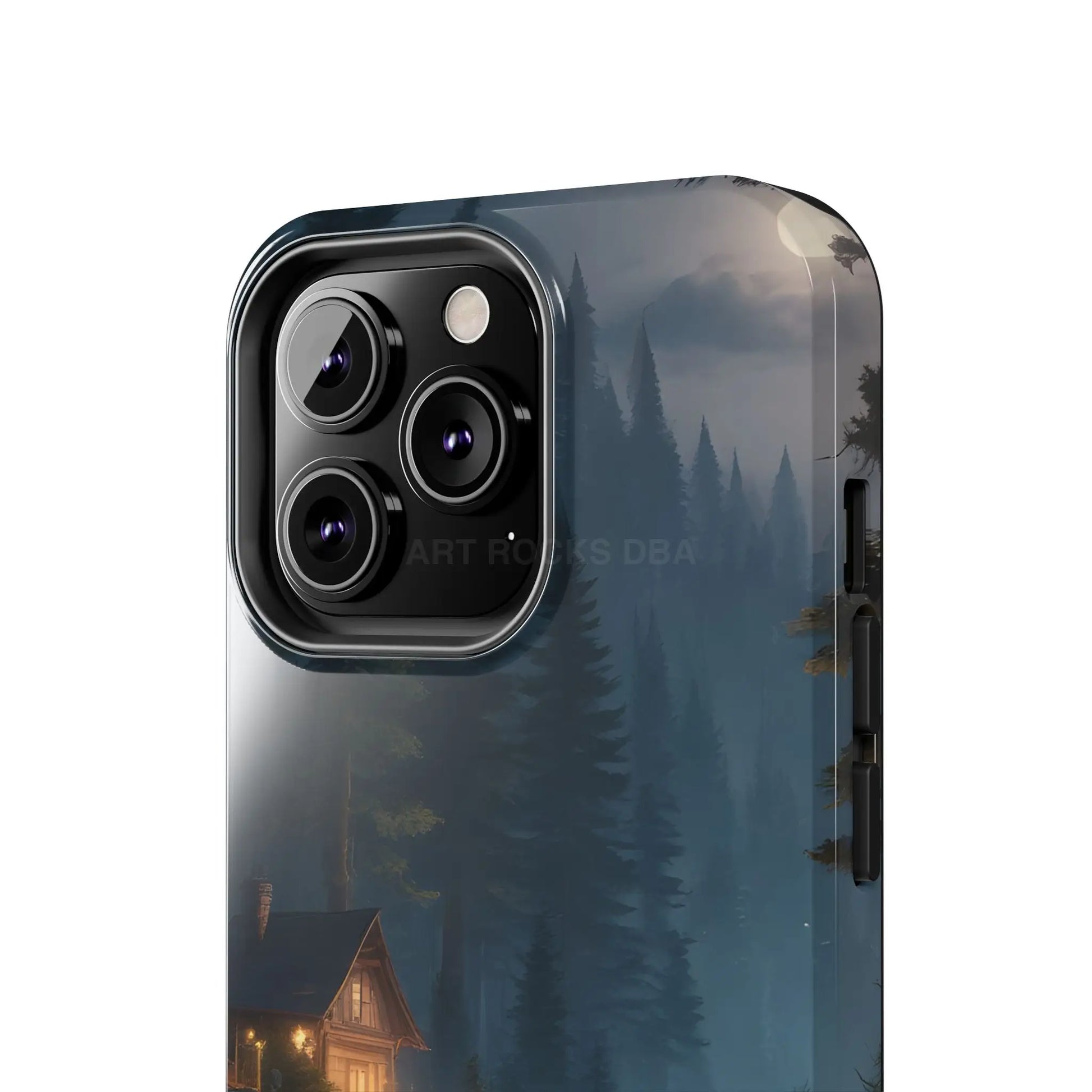 Cabin In The Woods Tough Phone Cases - Adventure Ready Gift for Hikers Forest Lovers Cozy Vibe - Phone Case