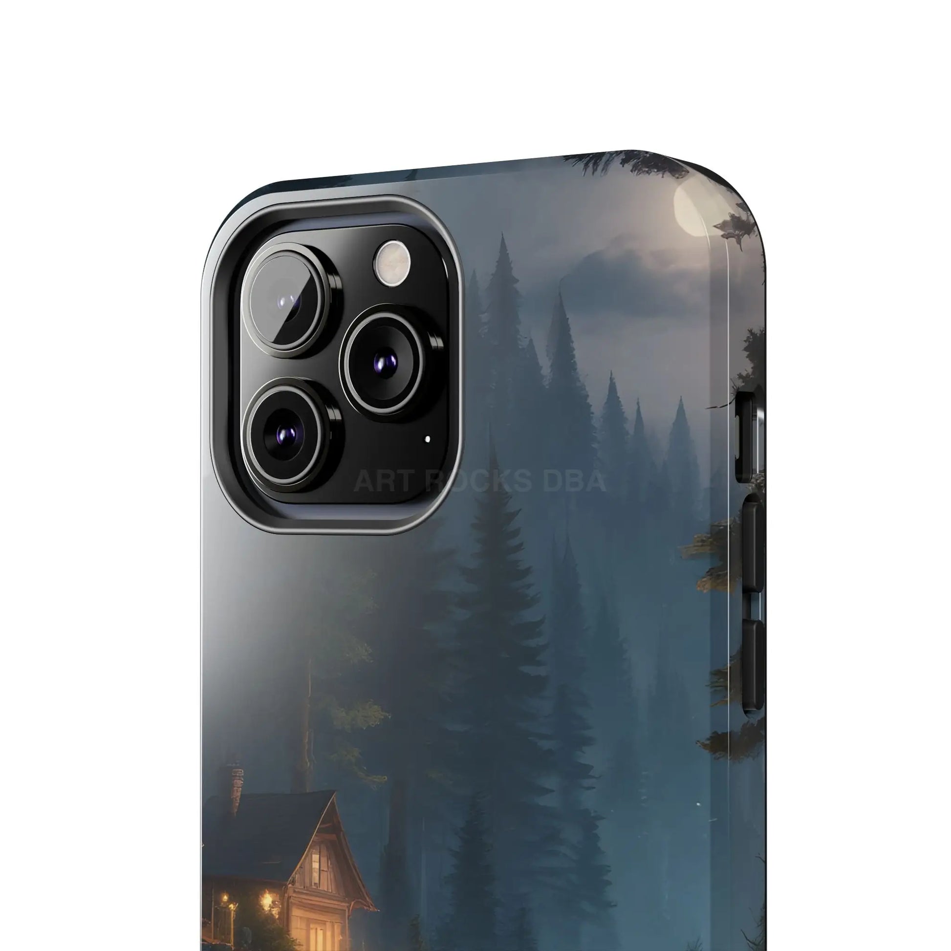 Cabin In The Woods Tough Phone Cases - Adventure Ready Gift for Hikers Forest Lovers Cozy Vibe - Phone Case