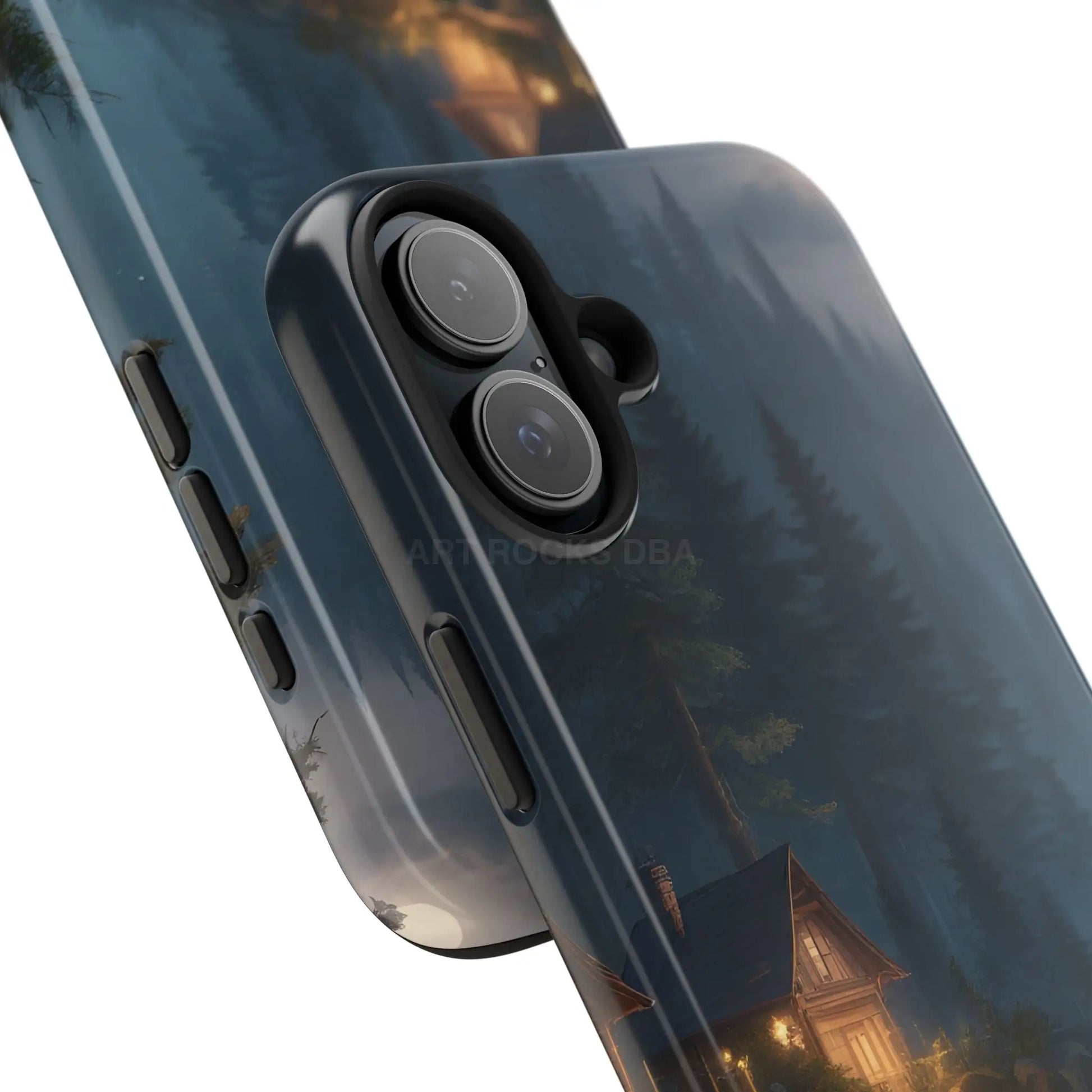 Cabin In The Woods Tough Phone Cases - Adventure Ready Gift for Hikers Forest Lovers Cozy Vibe - Phone Case