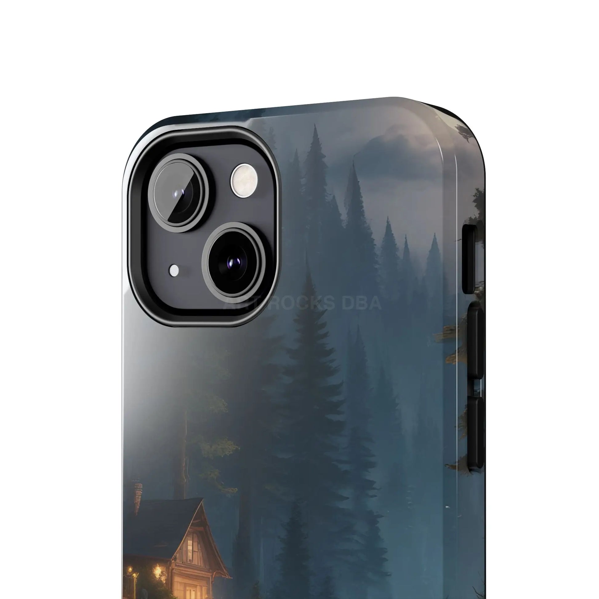 Cabin In The Woods Tough Phone Cases - Adventure Ready Gift for Hikers Forest Lovers Cozy Vibe - Phone Case