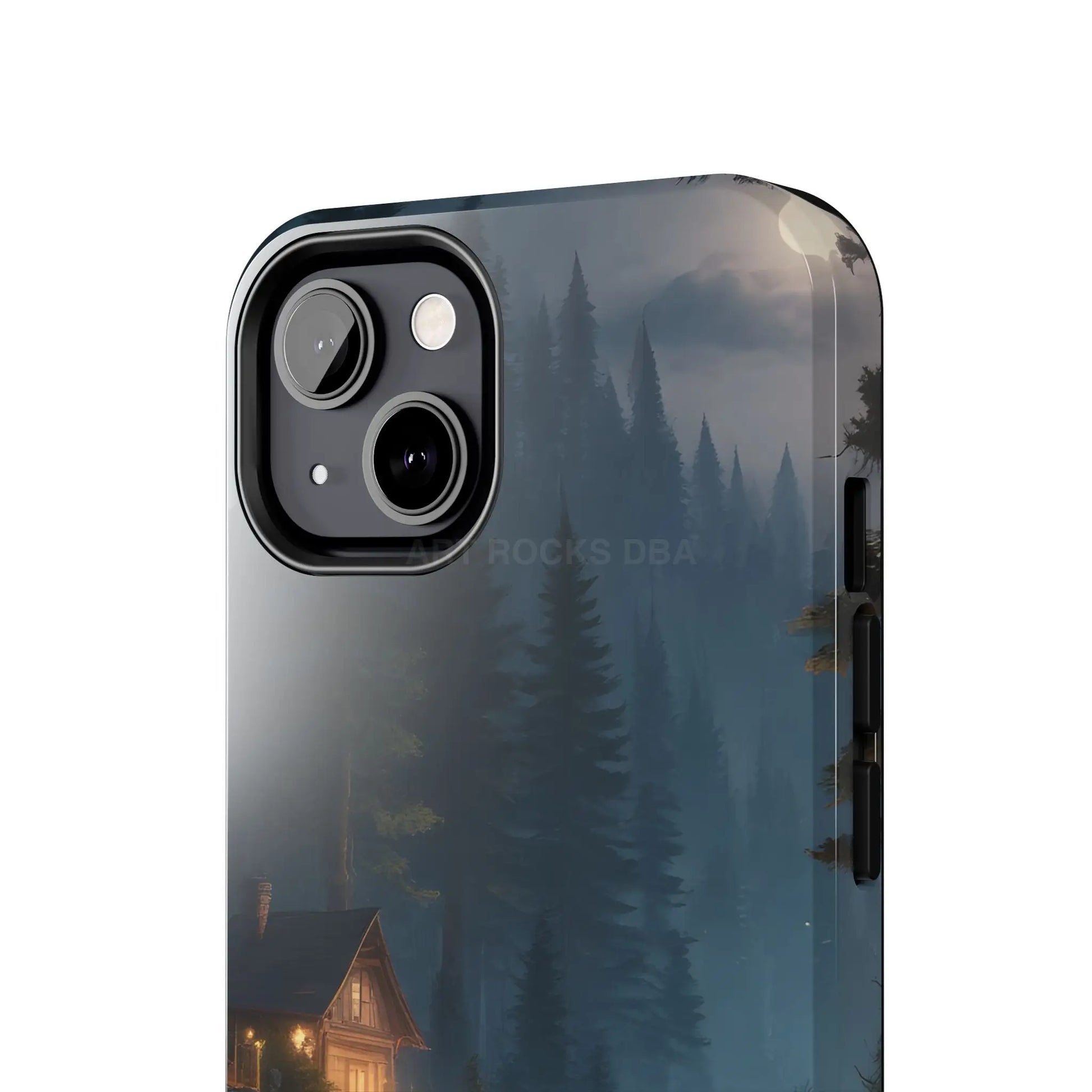 Cabin In The Woods Tough Phone Cases - Adventure Ready Gift for Hikers Forest Lovers Cozy Vibe - Phone Case