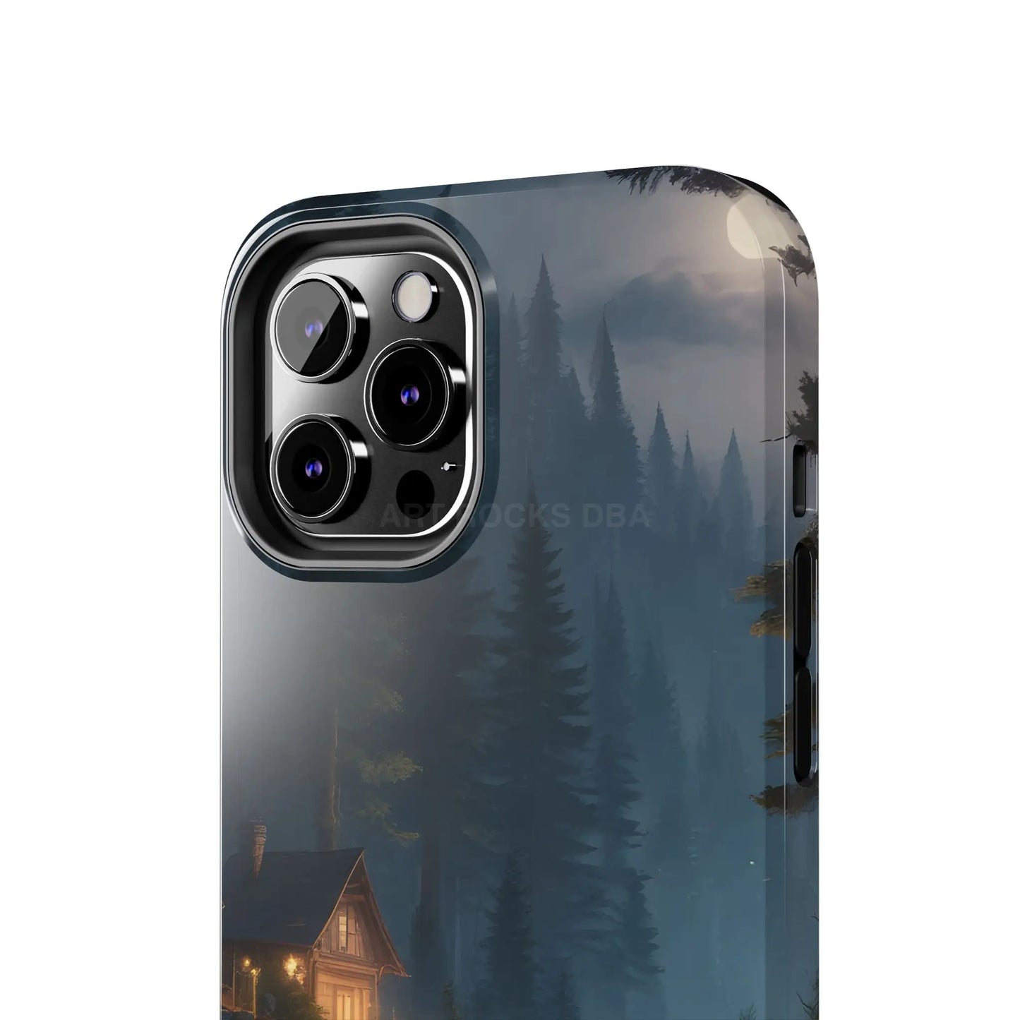 Cabin In The Woods Tough Phone Cases - Adventure Ready Gift for Hikers Forest Lovers Cozy Vibe - Phone Case