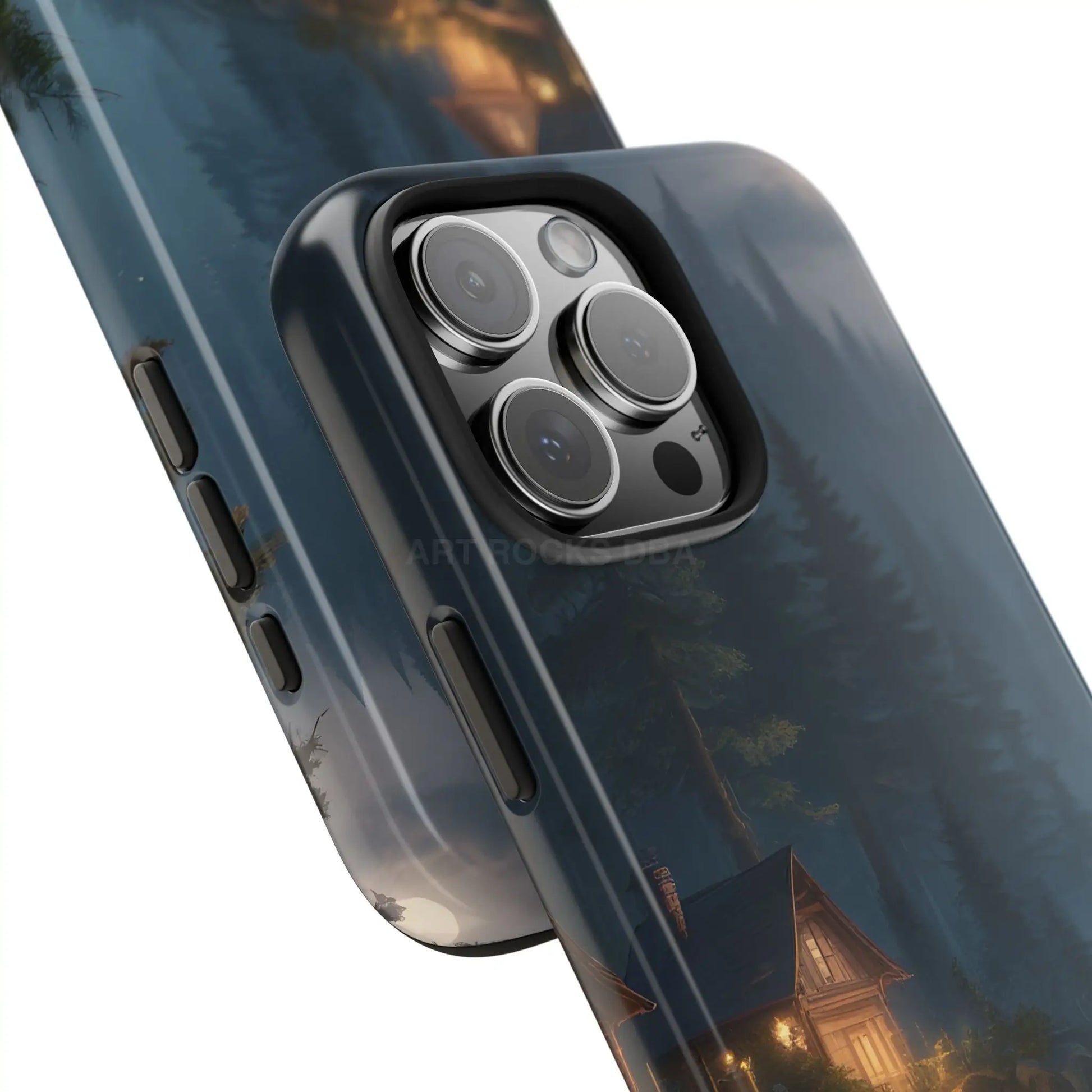 Cabin In The Woods Tough Phone Cases - Adventure Ready Gift for Hikers Forest Lovers Cozy Vibe - Phone Case