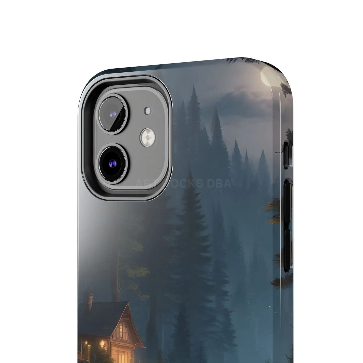 Cabin In The Woods Tough Phone Cases - Adventure Ready Gift for Hikers Forest Lovers Cozy Vibe - Phone Case